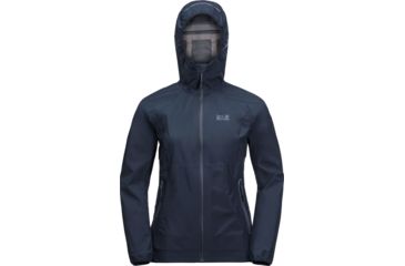 Image of Jack Wolfskin Misty Peak Jacket - Womens, Midnight Blue, Small, 1111151-1910002