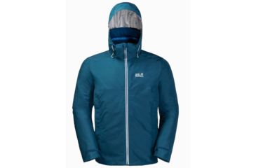 Image of Jack Wolfskin North Fjord Jacket Men, Poseidon Blue, Extra Large, 1110951-1134005