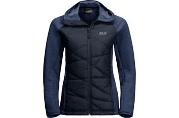 Image of Jack Wolfskin Skyland Crossing Jacket - Womens, Midnight Blue, Large, 1203743-1910004