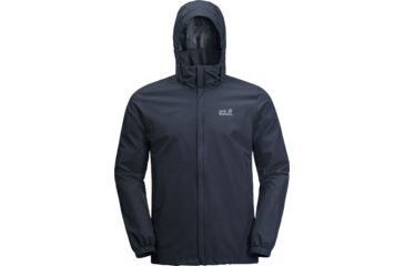 Image of Jack Wolfskin Stormy Point Jacket - Mens, Night Blue, Large, 1111141-1010004