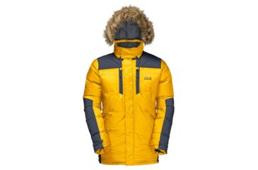 Image of Jack Wolfskin The Cook Parka - Mens, Burly Yellow Xt, Extra Large 1201911-3802005