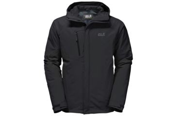 Image of Jack Wolfskin Troposphere Jacket - Mens, Black, Large 1106901-6002004