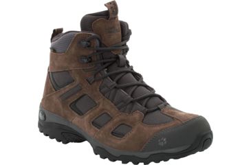 Image of Jack Wolfskin Vojo Hike 2 Texapore Mid - Mens, Dark Wood, 9, 4032371-5690080