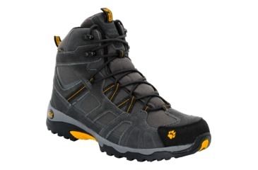 Image of Jack Wolfskin Vojo Hike Mid Texapore  Hiking Boots - Men's, 12, Burly Yellow, 4011361-3800110
