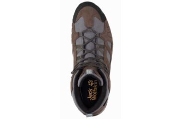Image of Jack Wolfskin Vojo Hike Mid Texapore Hiking Boots - Men's, 11, Dark Wood, 4011361-5690100