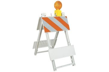Image of Jackson Safety Engineering Grade Type 2 Barricade, 24 X 8 X 6, Plastic, Engineering Grade 17589