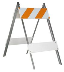 Image of Jackson Safety Engineering Grade Type 2 Barricade, 24 X 8 X 6, Wood, Engineering Grade 17622