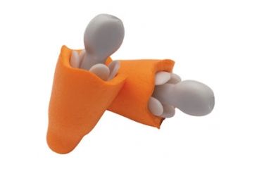 Image of Jackson Safety H30 Multiple-use ComfortFlex Earplugs (Uncorded), Orange 67225