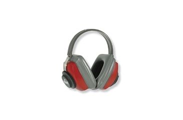 Image of Jackson Safety Vibe 25 and 26 Earmuff: Vibe 26 Headband, NRR 26 Earmuff, Red 20774