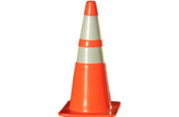 Image of Jackson Safety W Cone ? 36in. With 6in. Upper 4in.Lower Reflexite 10 lbs, Orange, 36in. 17851
