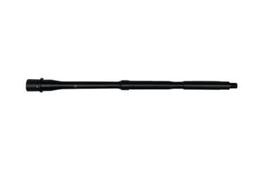 Image of Jacob Grey Firearms Threaded Rifle Barrel, AR Platform, AR-15, 5.56 NATO/.223 Remington, 16in, Pistol Length, 1-7 Twist, 1/2x28 Thread, Black, 556N16B