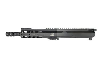 Image of Jacob Grey Firearms Complete Upper Assembly, 5.56 NATO, 7.5in, 1-7 Twist, 1/2x28 Thread, Black, 556N75CUA