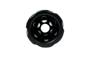 Image of Jacob Grey Firearms Spiral Compensators, 5.56 NATO, 1/2x28, Nitride, Black, 556SC1228N