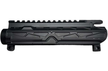 Image of Jacob Grey Firearms Stripped Upper Receiver, Ultralight JG-15, Billet Aluminum, Anodized, Black, JG15ULURA