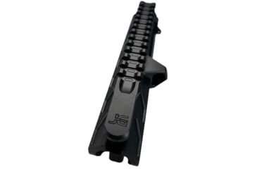 Image of Jacob Grey Firearms Stripped Upper Receiver, Ultralight JG-15, Billet Aluminum, Anodized, Black, JG15ULURA