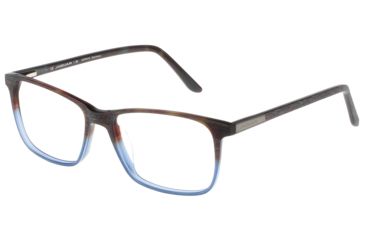 Image of Jaguar 31023 Bifocal Prescription Eyeglasses, Matte Wood Grey/Blue Fade Frame, JG310236971BI