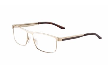 Image of Jaguar 33075 Progressive Prescription Eyeglasses, Gold/Brown Frame, JG33075909PR