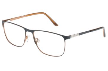 Image of Jaguar 33088 Bifocal Prescription Eyeglasses, Deep Navy/Bronze Frame, JG330881061BI