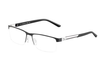 Image of Jaguar 35044 Bifocal Prescription Eyeglasses, Black/Silver Frame, JG35044610BI