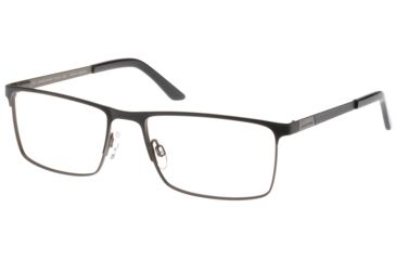 Image of Jaguar 35047 Progressive Prescription Eyeglasses, Black/Grey Lenses Frame, JG350471065PR