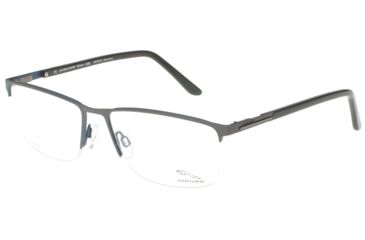 Image of Jaguar 35050 Progressive Prescription Eyeglasses, Deep Grey/Blue Frame, JG350501097PR