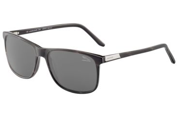 Image of Jaguar 37118 Single Vision Prescription Sunglasses, Matte Brown Frame, JG371184092SV