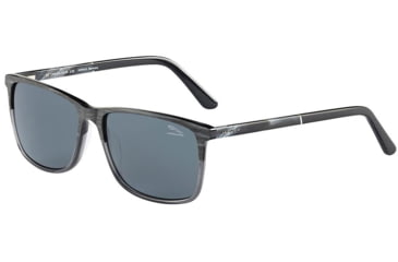 Image of Jaguar 37120 Sunglasses - Mens, Brushed Grey, 57/16/145, JG371204430
