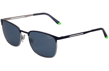 Image of Jaguar 37257 Sunglasses, Crystal-Grey, Mirror Lenses, 56/16-140, 37257-4478