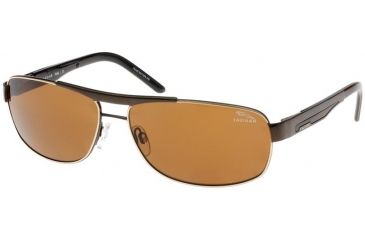 Image of Jaguar 37316 Sunglasses - Brown-Gold/Brown Polarized Lenses (340)