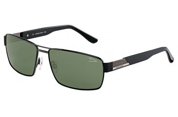 Image of Jaguar 37334 Sunglasses, Male, Gunmetal/Polarized Green Lenses, 62-15-135 37334-610