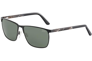 Image of Jaguar 37354 Sunglasses - Mens, Black/Brown Horn, 61/15/140, JG373546100