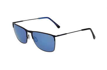 Image of Jaguar 37364 Sunglasses, Black-Gunmetal, Polarized Lenses, 61-15-145, 37364-6100