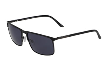 Image of Jaguar 37366 Sunglasses, Black-Grey, Mirror Lens, 60-16-145, JG37366606100