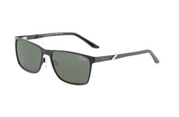 Image of Jaguar 37555 Bifocal Prescription Sunglasses, Black/Silver Frame, JG375556100BI