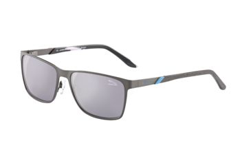 Image of Jaguar 37555 Bifocal Prescription Sunglasses, Brushed Grey/Blue Frame, JG375551022BI