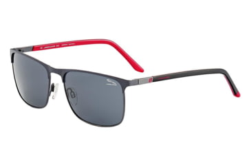 Image of Jaguar 37582 Sunglasses - Mens, Grey/Burgundy, 58/17/140, JG37582581189