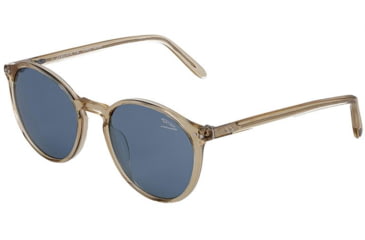 Image of Jaguar 37592 Sunglasses, Gunmetal-Red, Polarized Lenses, 55-19-145, 37592-6500