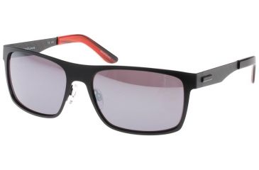 Image of Jaguar 37803 Sunglasses, Male, Black/Nano Mirror Grey Lenses, 60-18-135 37803-310