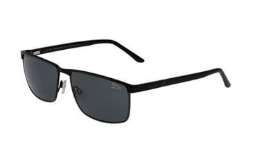 Image of Jaguar 37815 Sunglasses, Grey-Yellow, Polarized Lenses, 59-16-140, 37815-6500