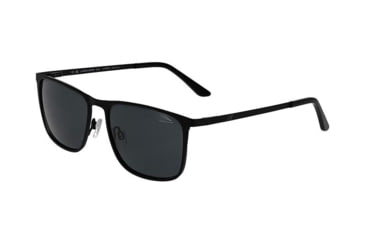 Image of Jaguar 37817 Sunglasses, Black-Red, Polarized Lenses, 60-17-145, 37817-6100