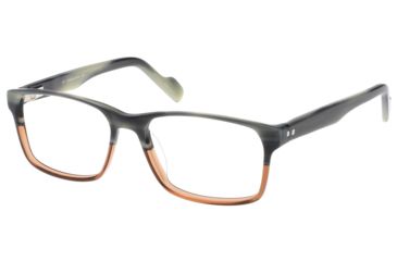Image of Jaguar 39111 Single Vision Prescription Eyeglasses, Blue/Grey/Brown Frame, JG391114098SV