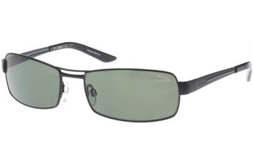 Image of Jaguar 39701 Sunglasses - Black; Green Lenses (610)