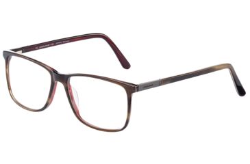 Image of Jaguar 31025 Eyeglasses, Mens, Brown-Burgundy, 56-16-145, JG310254521