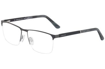 Image of Jaguar 33089 Eyeglasses, Mens, Grey-Black, 57-16-140, JG330891063
