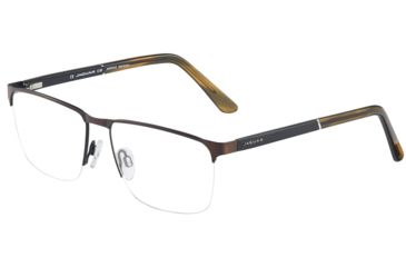 Image of Jaguar 33089 Eyeglasses, Mens, Brown-Black, 57-16-140, JG330891113