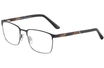 Image of Jaguar 33091 Eyeglasses, Mens, Black-Brown Horn, 55-18-140, JG330916100