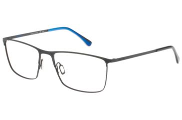 Image of Jaguar 33820 Eyeglasses, Mens, Black-Blue, 56-17-140, JG338201040