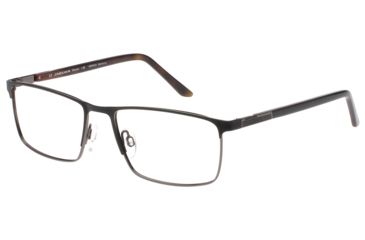 Image of Jaguar 35051 Eyeglasses, Mens, Black-Gunmetal, 56-17-140, JG350516100