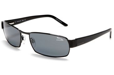 Image of Jaguar Polarized Lenses Sunglasses 39704, Jaguar 39704 Sunglasses Styles Black Frame / Grey Polarized Lenses