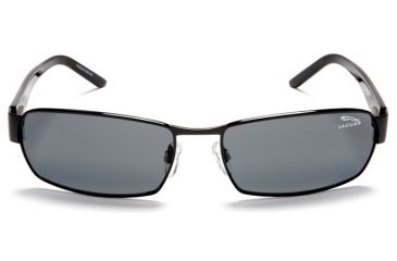 Image of Jaguar Polarized Lenses Sunglasses 39704, Jaguar 39704 Sunglasses Styles Black Frame / Grey Polarized Lenses